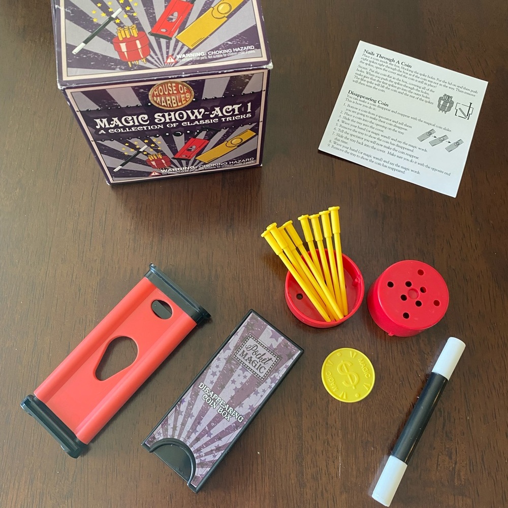 House of Marbles Mini magic show act